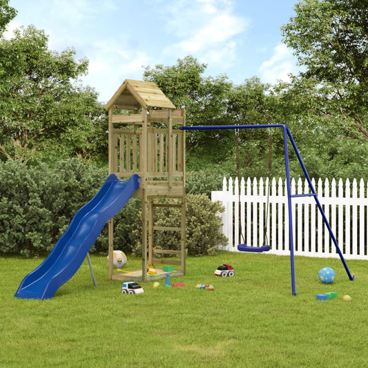 Outdoor Playset Impregnated Wood Pine