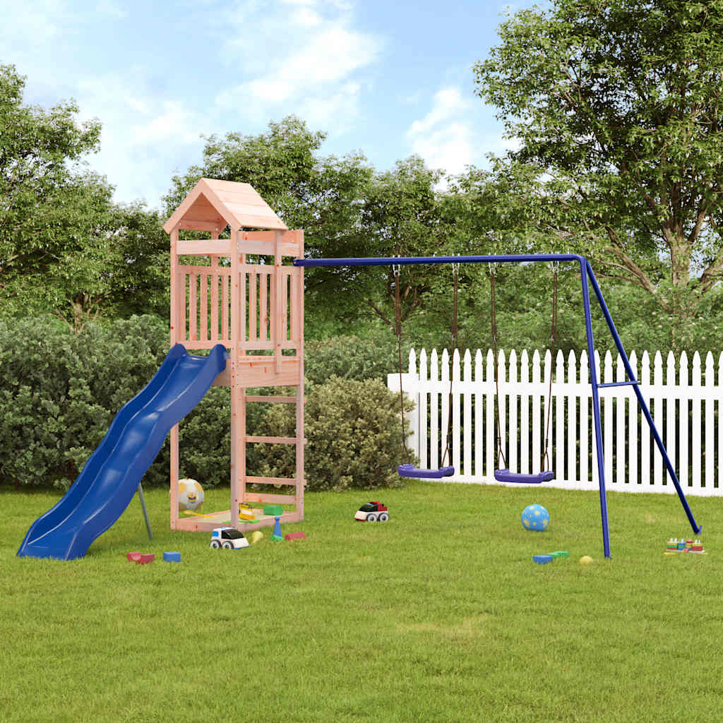 Outdoor Playset Solid Wood Douglas