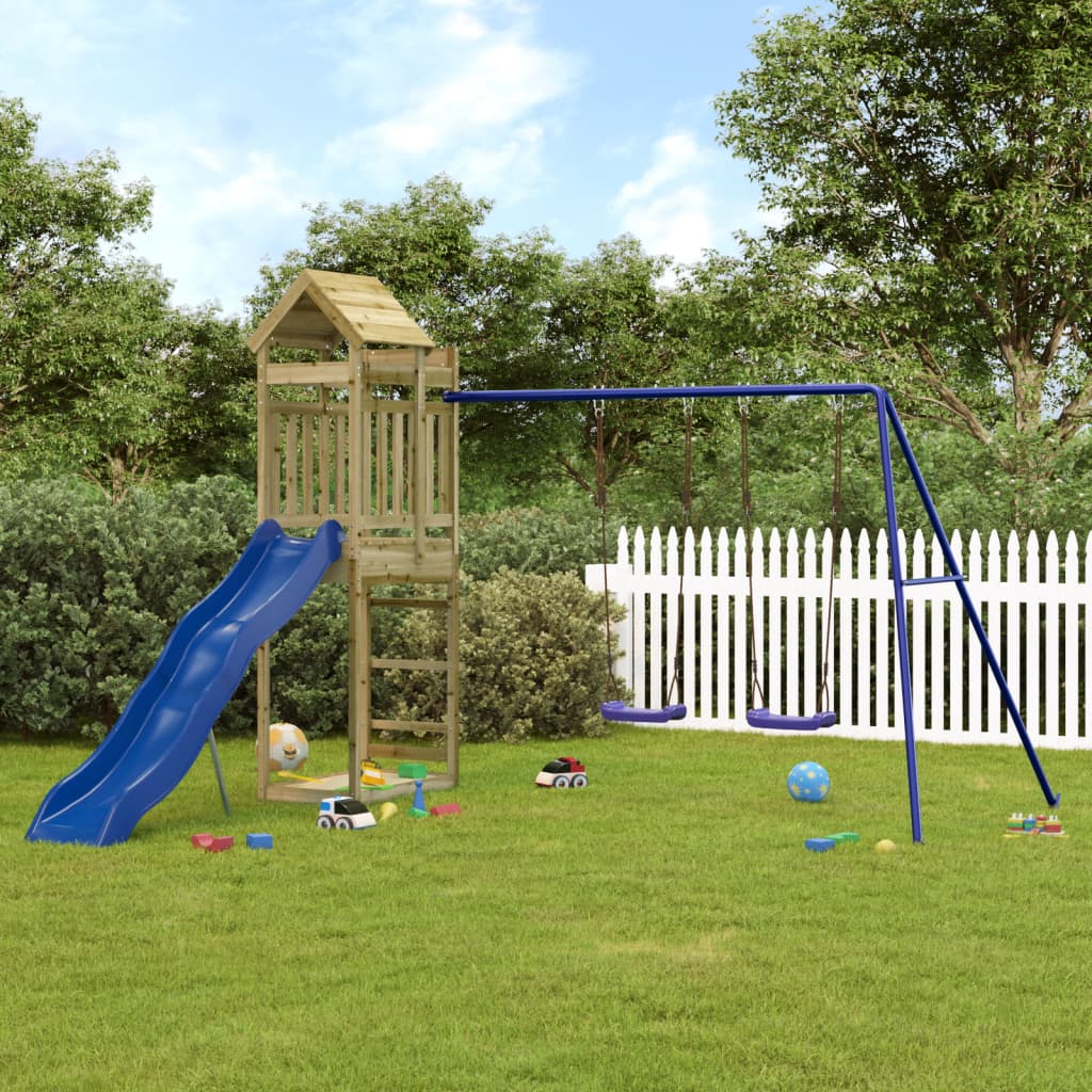 Outdoor Playset Impregnated Wood Pine