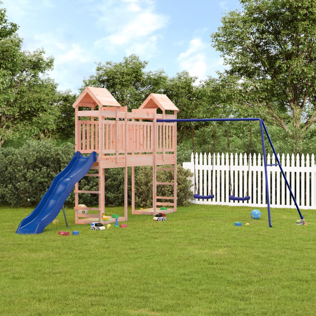 Outdoor Playset Solid Wood Douglas