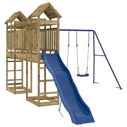 Outdoor Playset Impregnated Wood Pine