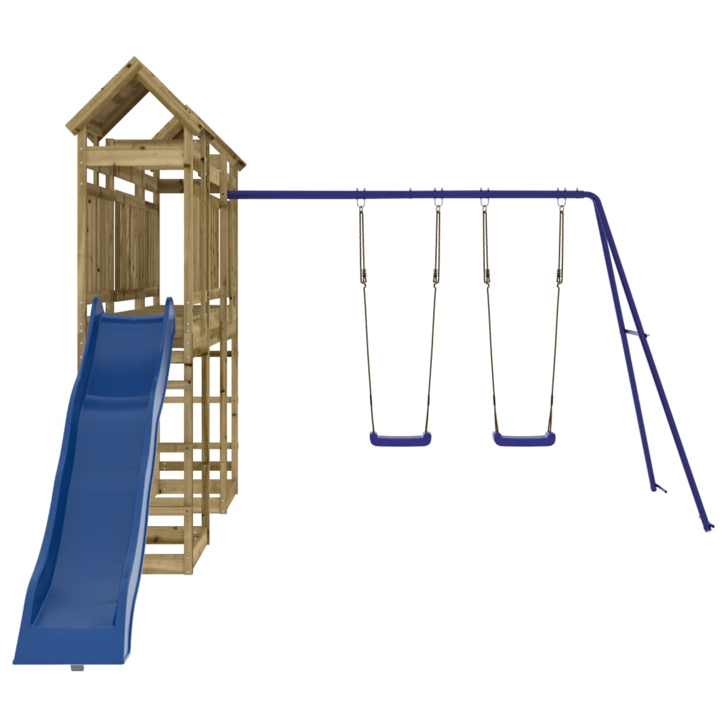 Outdoor Playset Impregnated Wood Pine