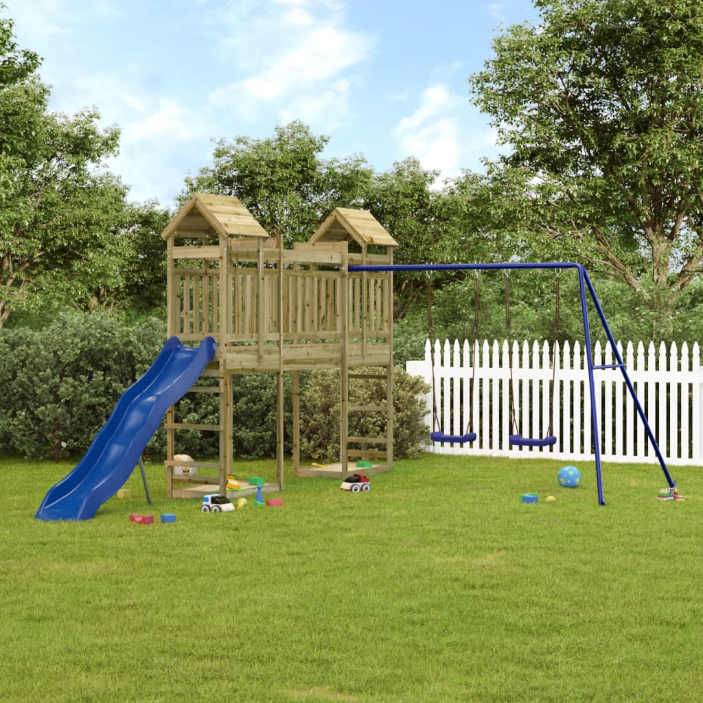 Outdoor Playset Impregnated Wood Pine