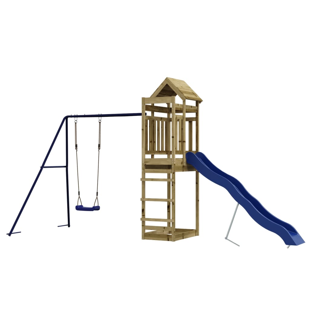 Outdoor Playset Impregnated Wood Pine