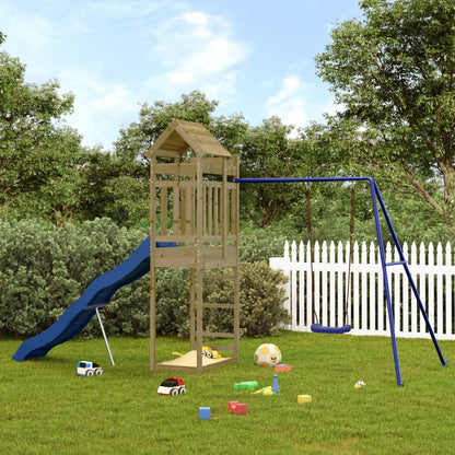 Outdoor Playset Impregnated Wood Pine