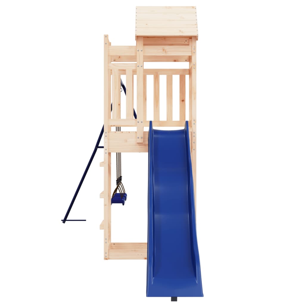 Outdoor Playset Solid Wood Pine