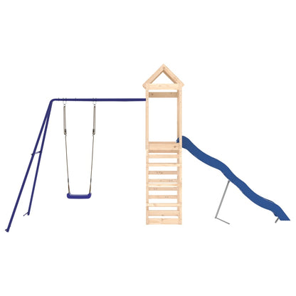 Outdoor Playset Solid Wood Pine