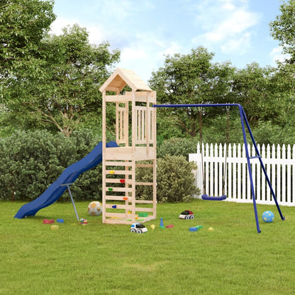 Outdoor Playset Solid Wood Pine