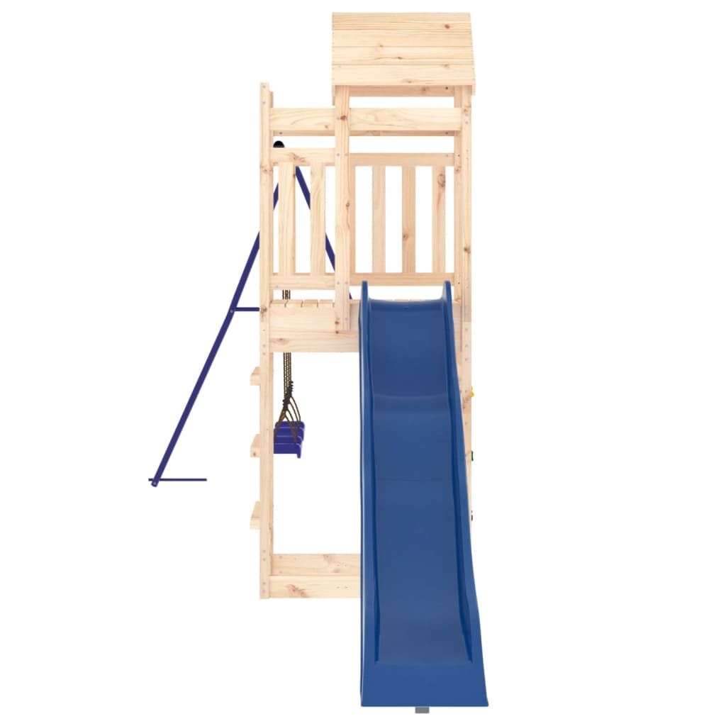 Outdoor Playset Solid Wood Pine