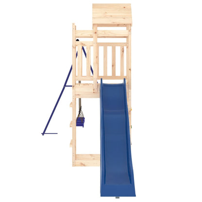 Outdoor Playset Solid Wood Pine