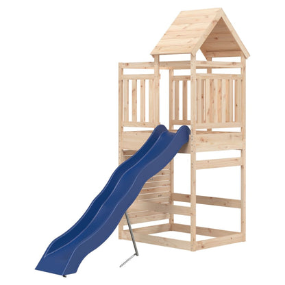 Outdoor Playset Solid Wood Pine