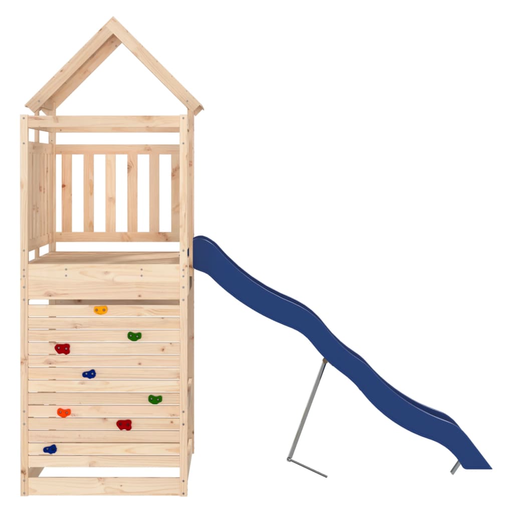 Outdoor Playset Solid Wood Pine