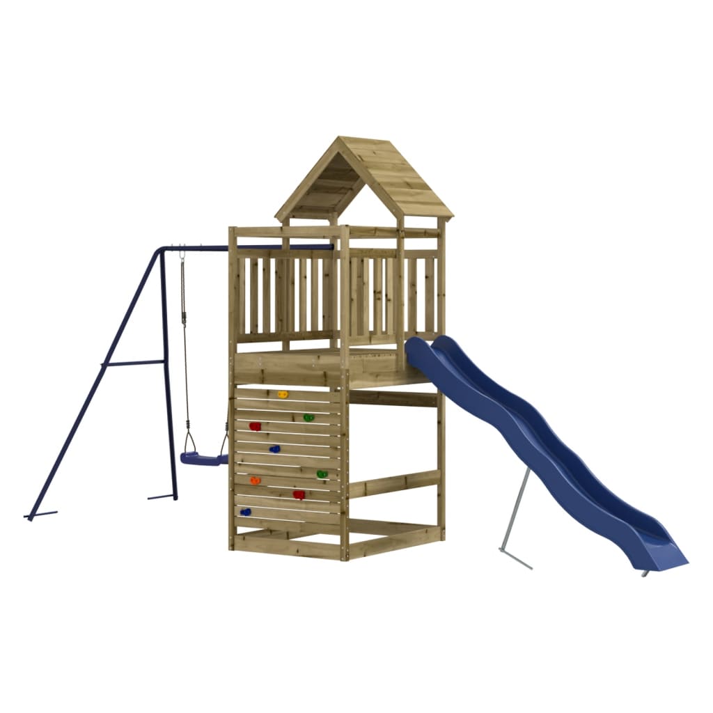 Outdoor Playset Impregnated Wood Pine