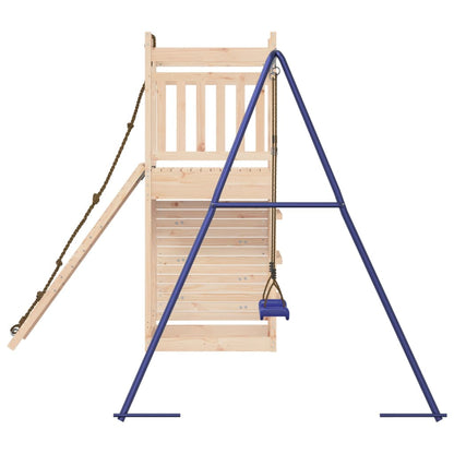 Outdoor Playset Solid Wood Pine