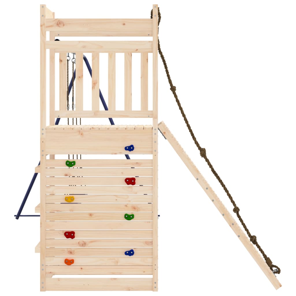 Outdoor Playset Solid Wood Pine