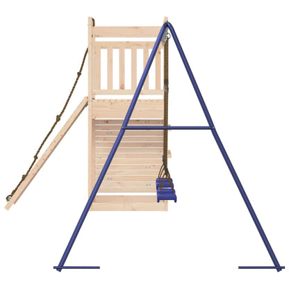 Outdoor Playset Solid Wood Pine