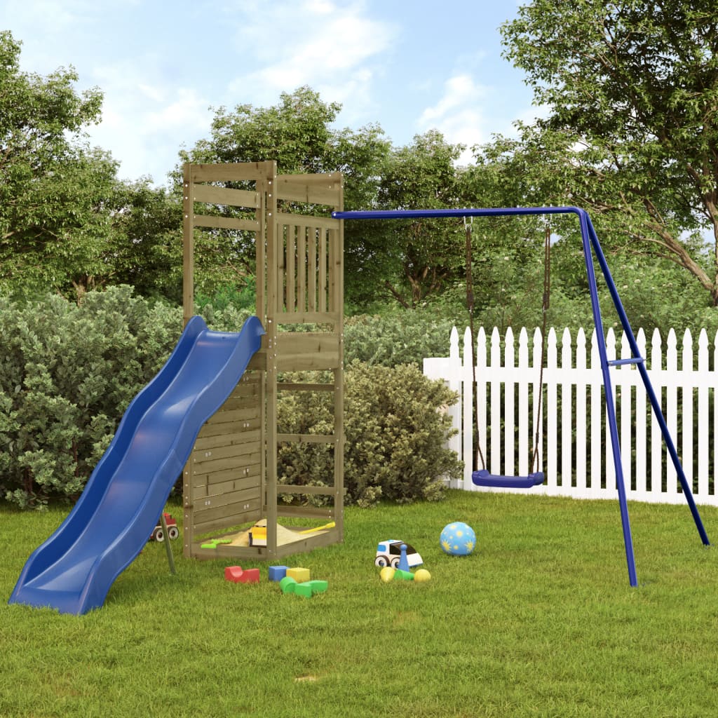 Outdoor Playset Impregnated Wood Pine