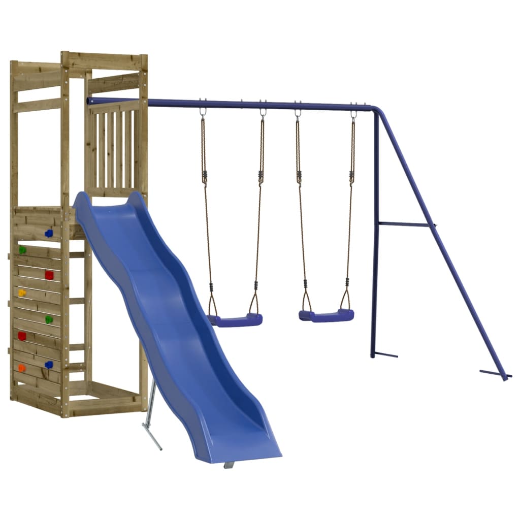 Outdoor Playset Impregnated Wood Pine