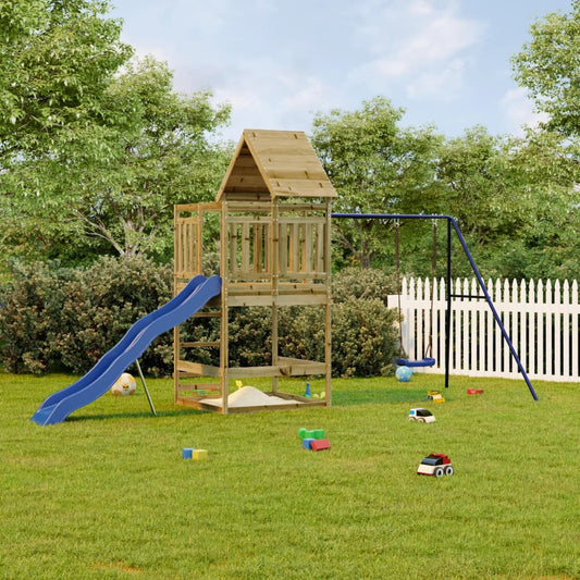 Outdoor Playset Impregnated Wood Pine