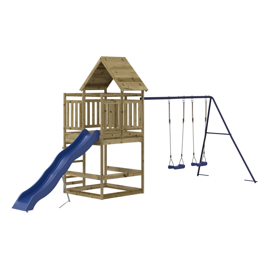 Outdoor Playset Impregnated Wood Pine