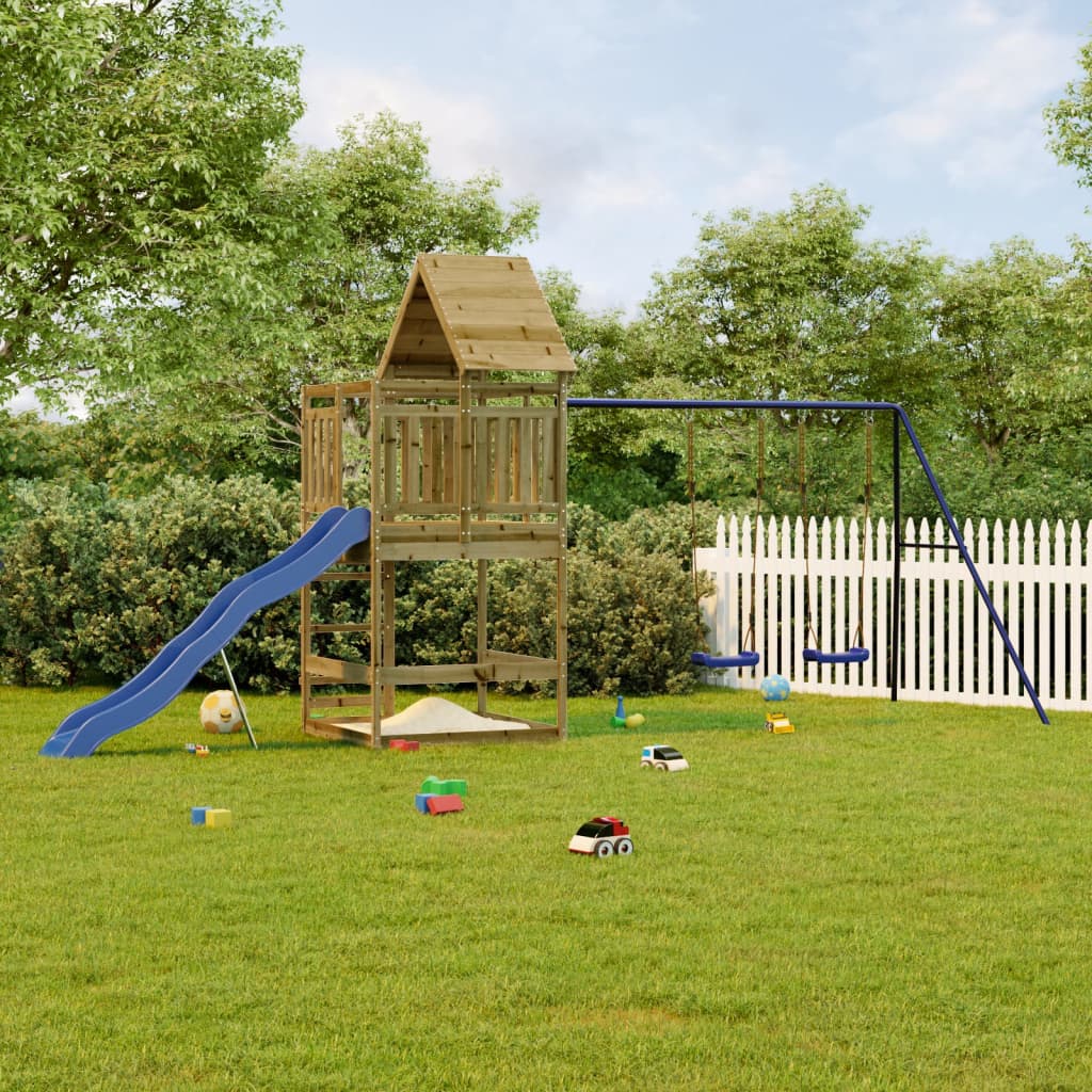 Outdoor Playset Impregnated Wood Pine