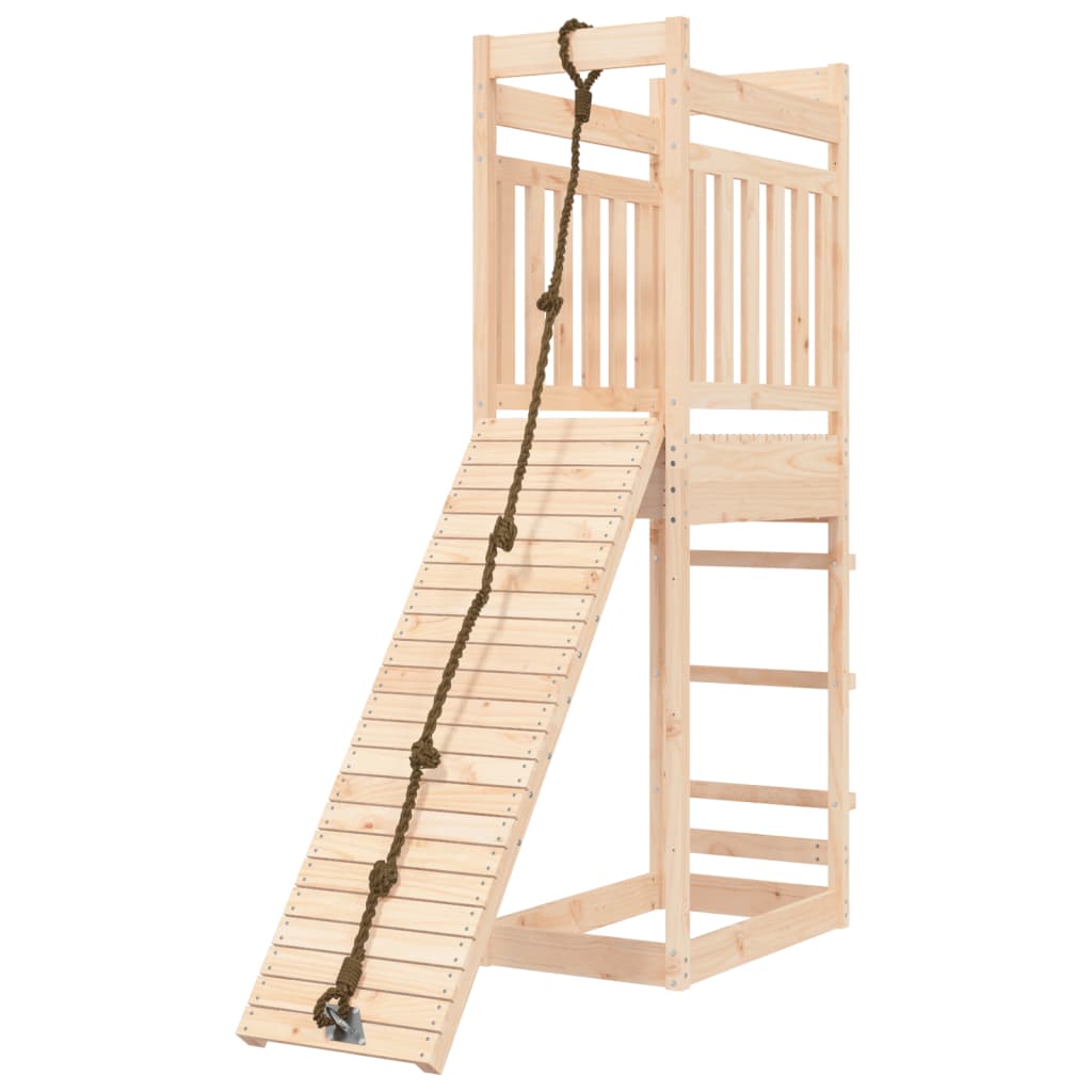 Outdoor Playset Solid Wood Pine