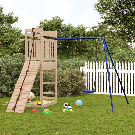 Outdoor Playset Solid Wood Pine