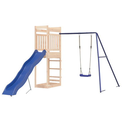 Outdoor Playset Solid Wood Pine