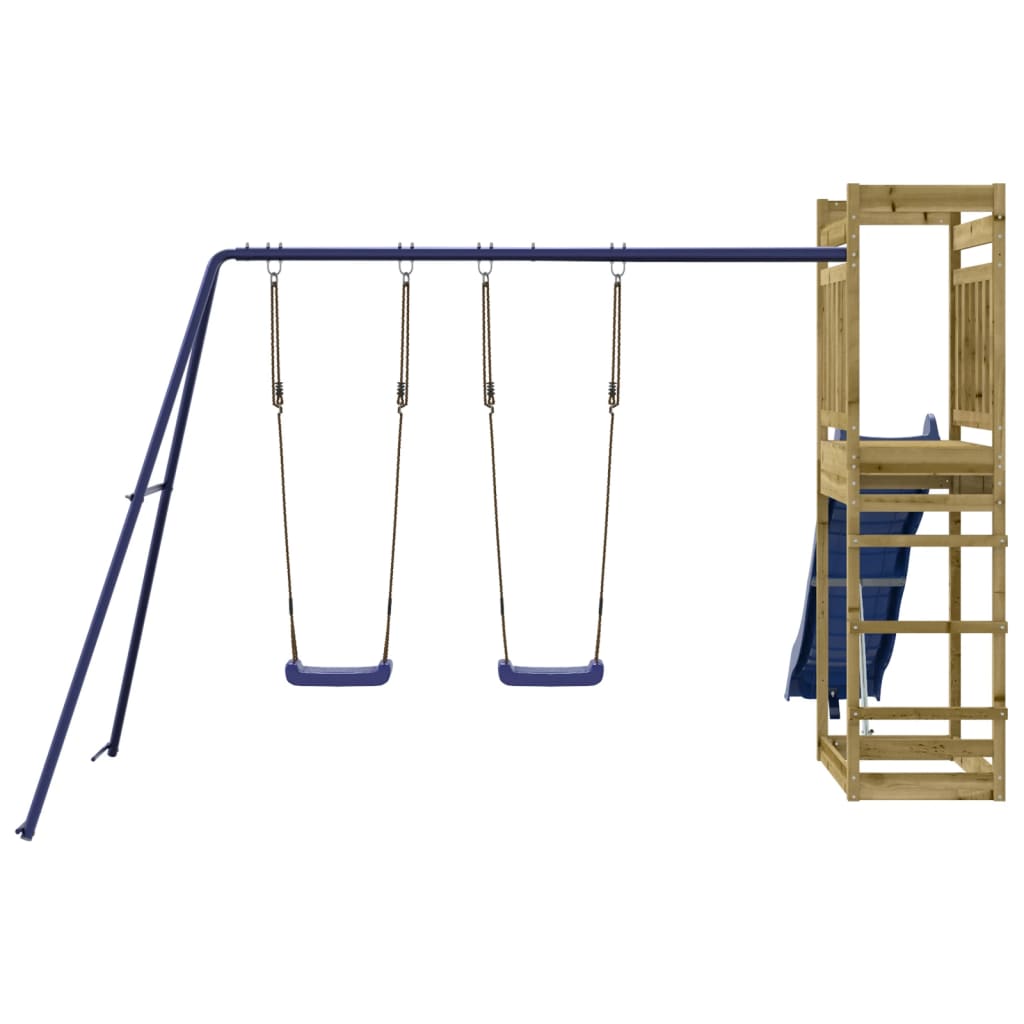 Outdoor Playset Impregnated Wood Pine