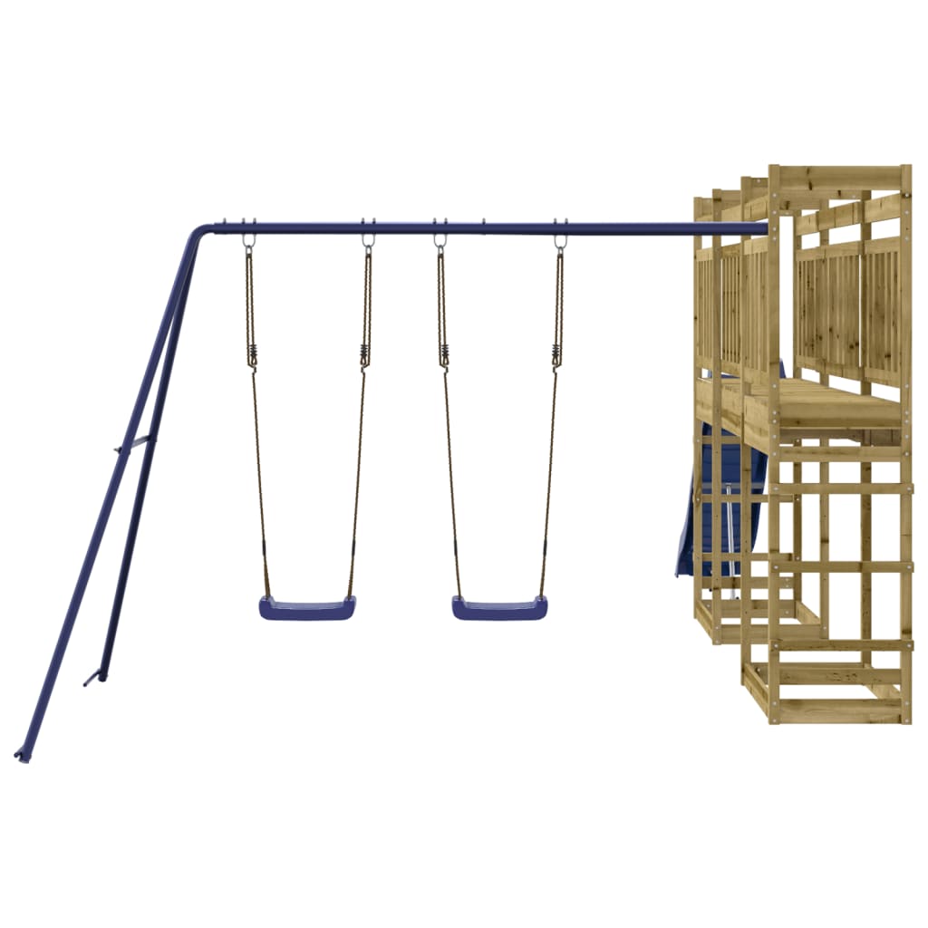 Outdoor Playset Impregnated Wood Pine