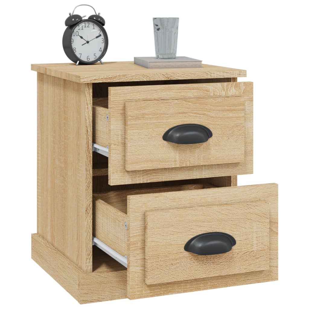 Bedside Cabinet Sonoma Oak 39x39x47.5 cm Engineered Wood