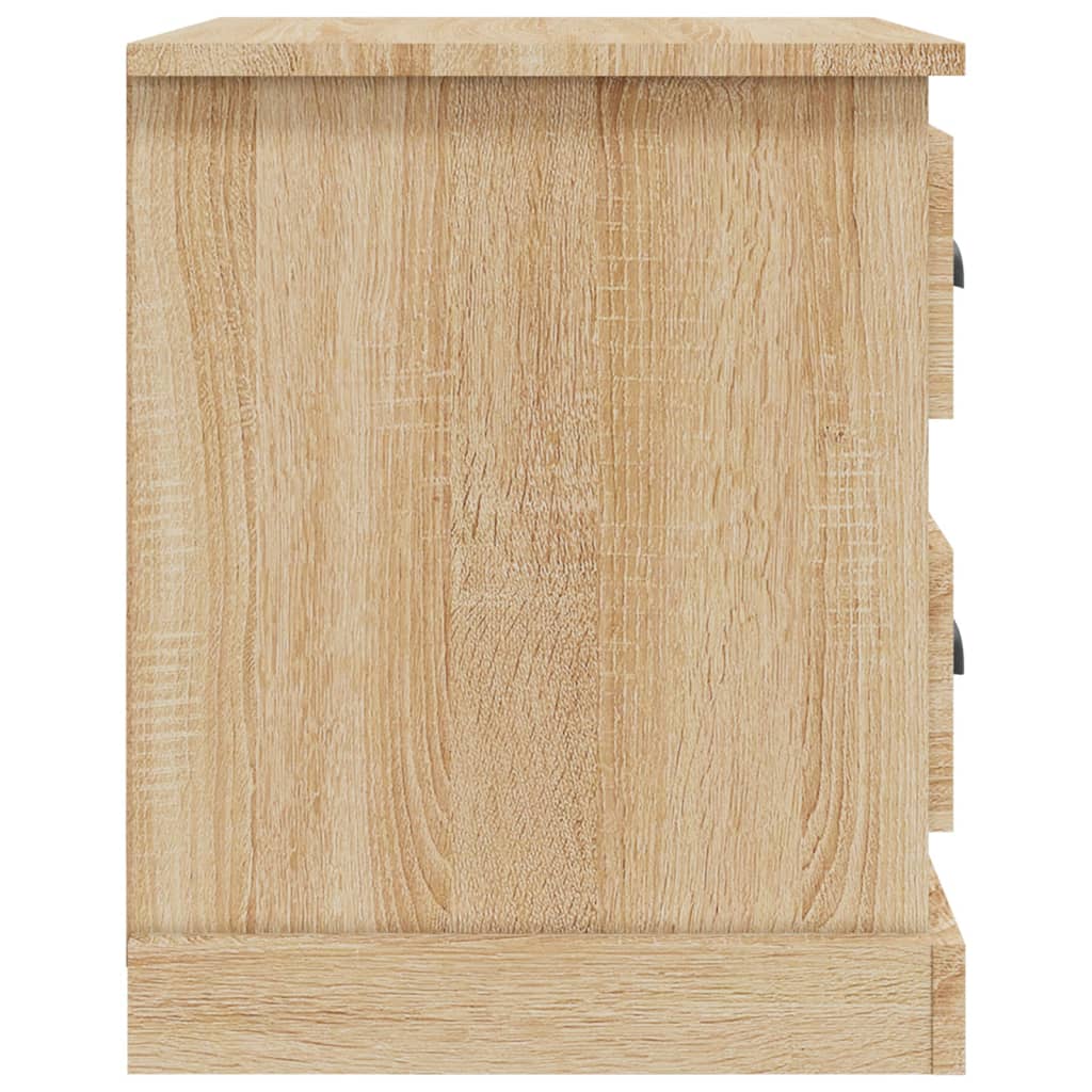 Bedside Cabinet Sonoma Oak 39x39x47.5 cm Engineered Wood