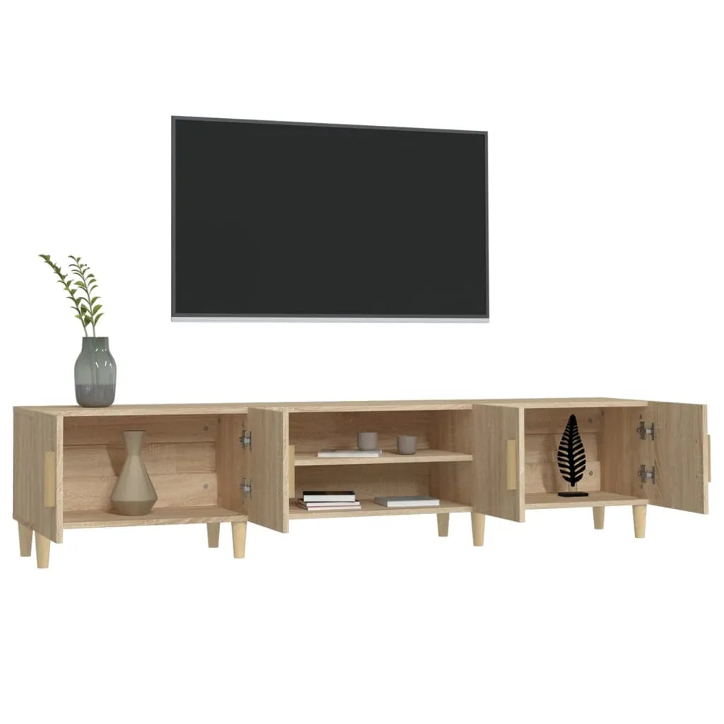 TV Cabinet Sonoma Oak 180x31.5x40 cm Engineered Wood