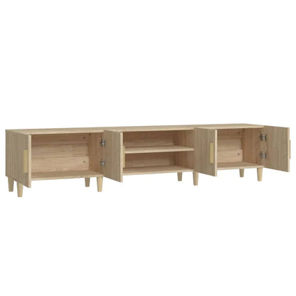 TV Cabinet Sonoma Oak 180x31.5x40 cm Engineered Wood