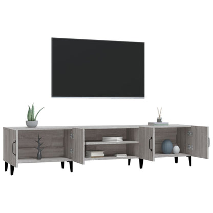 TV Cabinet Grey Sonoma 180x31.5x40 cm Engineered Wood