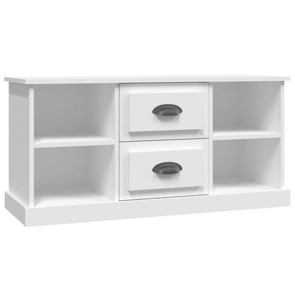 TV Cabinet White 99.5x35.5x48 cm Engineered Wood