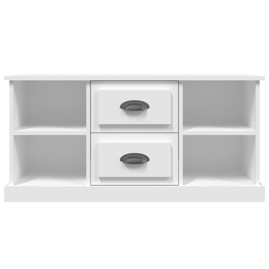 TV Cabinet White 99.5x35.5x48 cm Engineered Wood