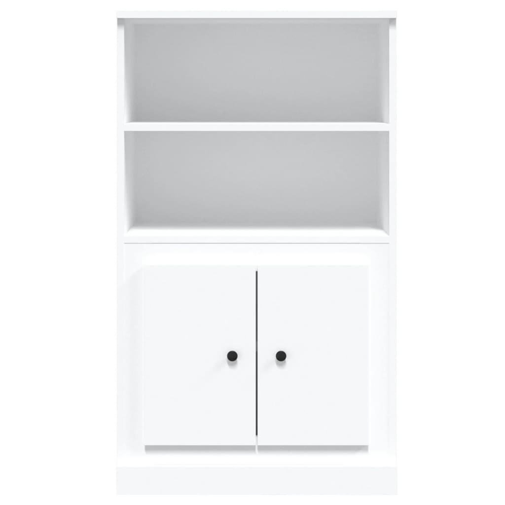 Highboard White 60x35.5x103.5 cm Engineered Wood