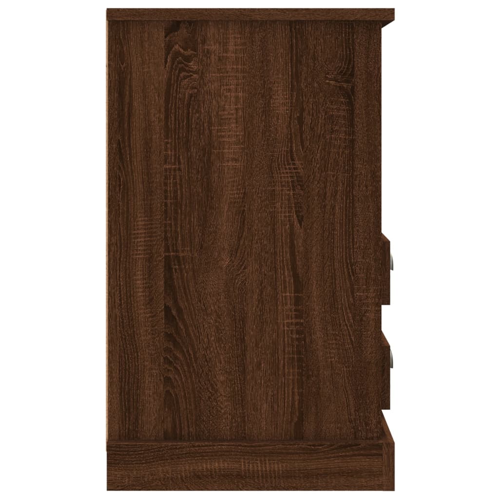 Bedside Cabinets 2 pcs Brown Oak 43x36x60 cm