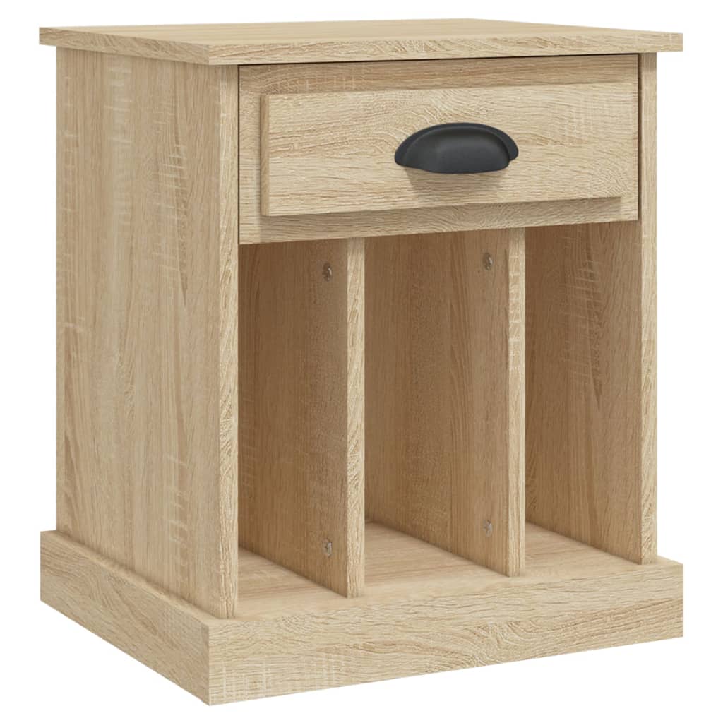 Bedside Cabinet Sonoma Oak 43x36x50 cm