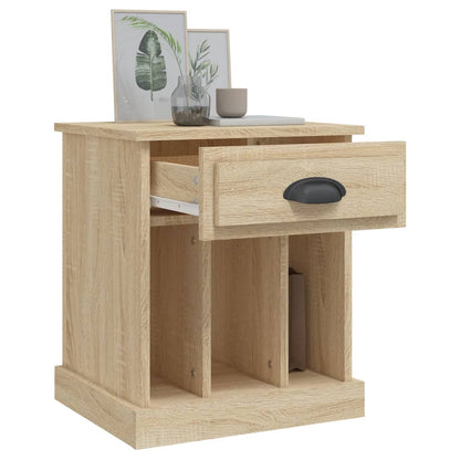 Bedside Cabinet Sonoma Oak 43x36x50 cm