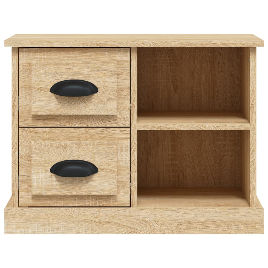 Bedside Cabinet Sonoma Oak 60x35.5x45 cm