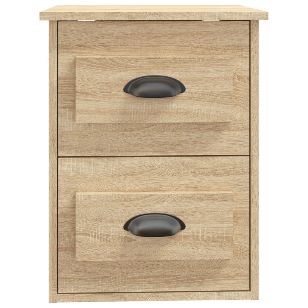 Wall-mounted Bedside Cabinets 2 pcs Sonoma Oak 41.5x36x53cm