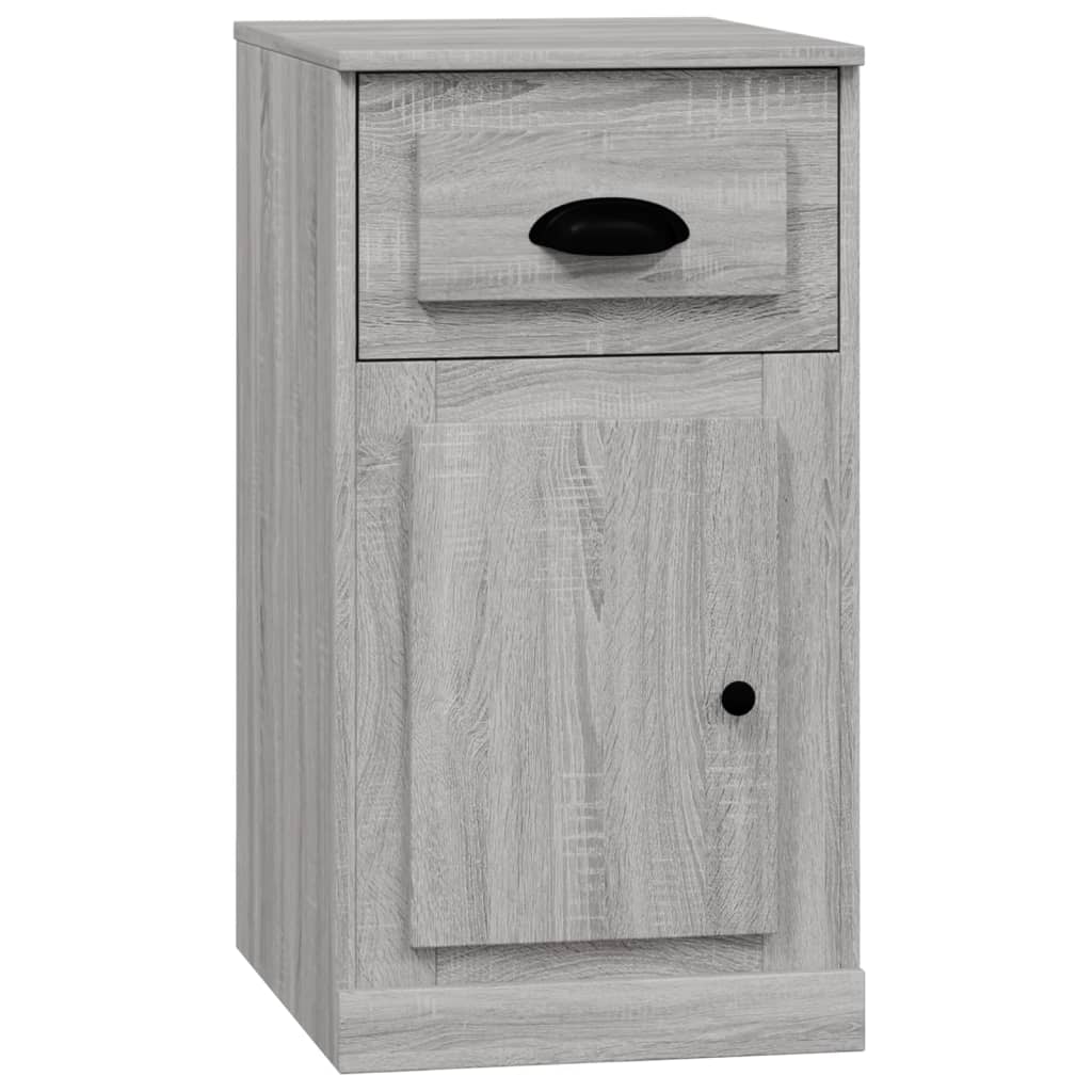 Side Cabinet with Drawer Grey Sonoma 40x50x75 cm Engineered Wood