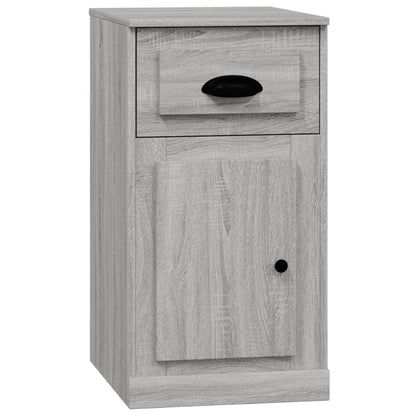 Side Cabinet with Drawer Grey Sonoma 40x50x75 cm Engineered Wood