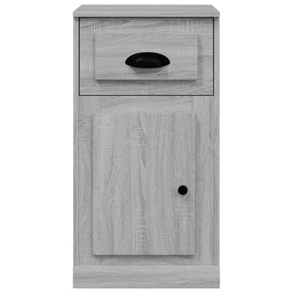 Side Cabinet with Drawer Grey Sonoma 40x50x75 cm Engineered Wood