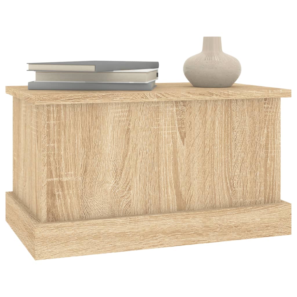 Storage Box Sonoma Oak 50x30x28 cm Engineered Wood