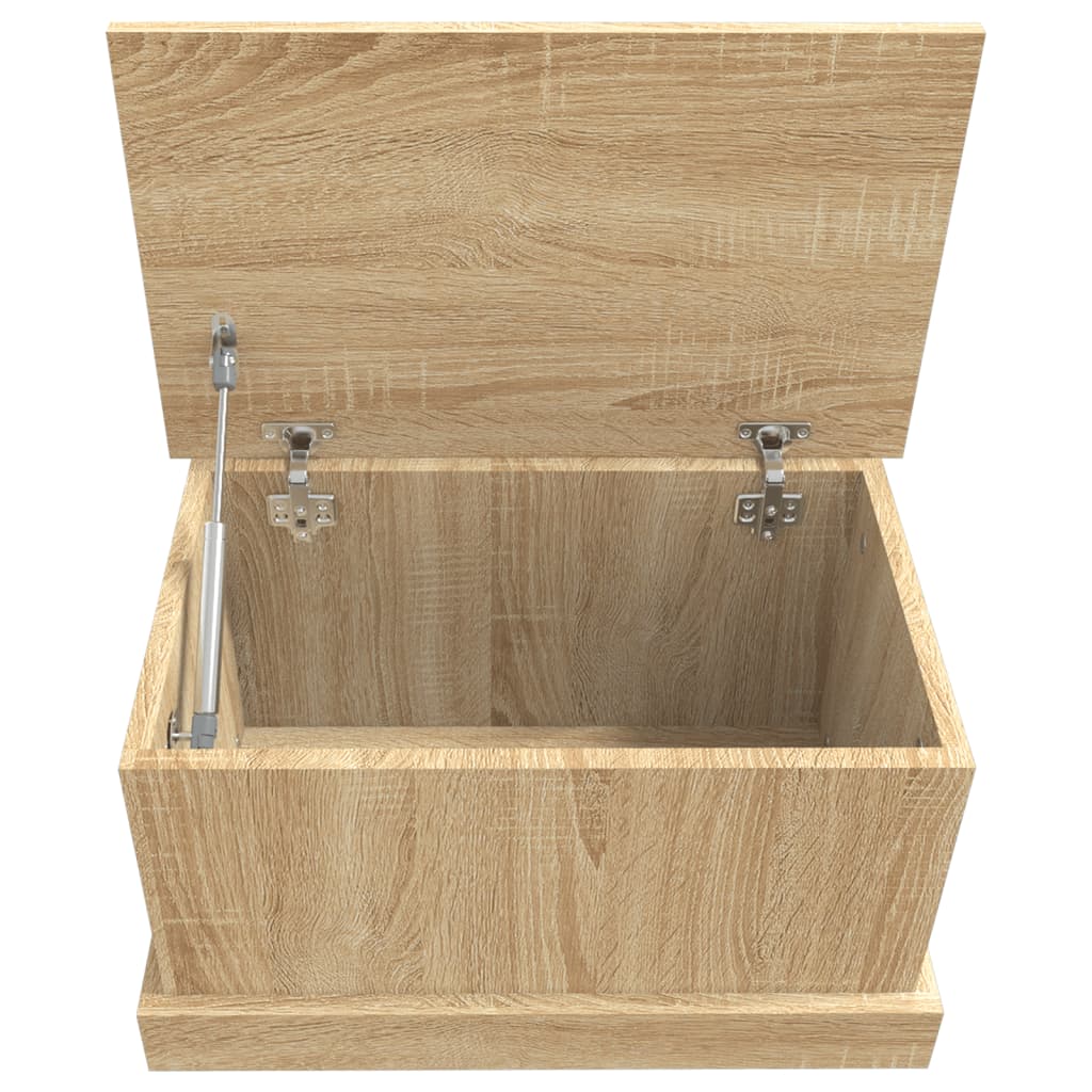 Storage Box Sonoma Oak 50x30x28 cm Engineered Wood