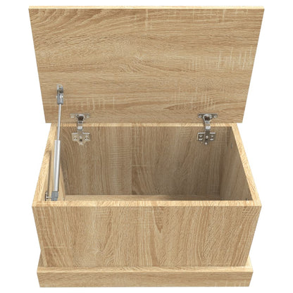 Storage Box Sonoma Oak 50x30x28 cm Engineered Wood