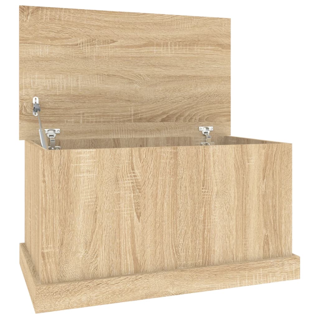 Storage Box Sonoma Oak 70x40x38 cm Engineered Wood